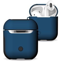 Mobigear Frosted Apple AirPods 2 Hardcase Hülle - Blau