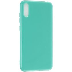Mobigear Colors Huawei Y7 Pro (2019) Hülle Flexibles TPU Backcover - Türkis