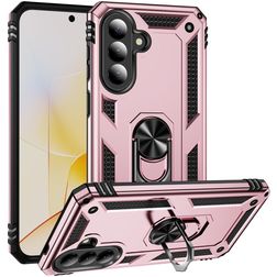 Mobigear Armor ring Samsung Galaxy A57 Hülle Hardcase Backcover Stoßfest mit Ringhalter - Roségold