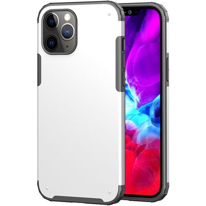 Mobigear Ultra Tough iPhone 12 Pro Max Hardcase Backcover Shockproof - Weiß