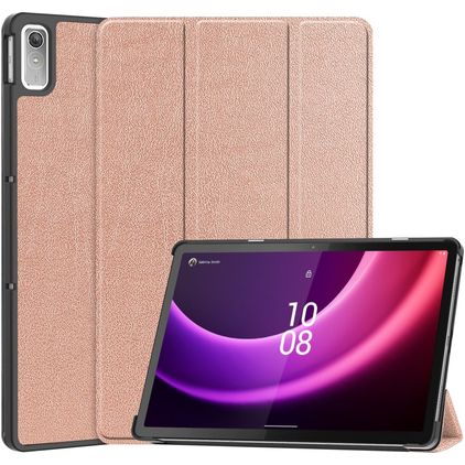 Mobigear Tri-Fold Lenovo Tab P11 Gen 2 Hülle Klapphülle - Roségold