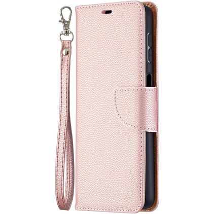 Mobigear Excellent Samsung Galaxy A32 5G Klapphülle Portemonnaie - Roségold