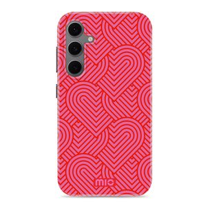 MIO Samsung Galaxy S24 FE MagSafe Hülle Hardcase Backcover - Wild Hearts