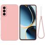 Mobigear Rubber Touch Samsung Galaxy A56 Silikon Hülle Backcover - Pink