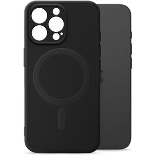 My Style Protective Flex iPhone 15 Pro MagSafe Hülle Flexibles TPU Backcover - Schwarz
