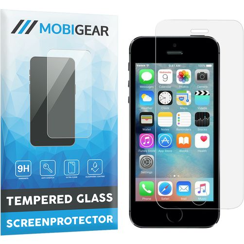 Mobigear iPhone 5C Panzerglas Gehärtetes Glas Displayschutz - Hüllenfreundlich