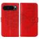 Mobigear Butterfly Google Pixel 9 Pro Hülle Klapphülle Geldbörse - Rot
