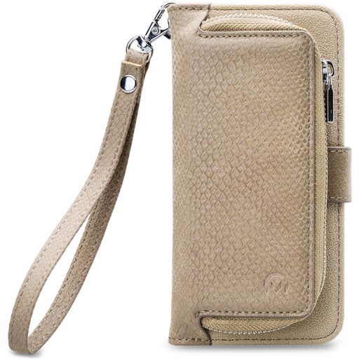 Mobilize Gelly Zipper Samsung Galaxy J5 (2017) Hülle Abnehmbare 2in1 Clutch - Latte