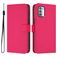 Mobigear Urban Wallet Nokia G42 Klapphülle Portemonnaie - Rot