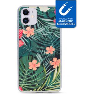My Style Magneta iPhone 11 Hülle Flexibles TPU Backcover - Black Jungle