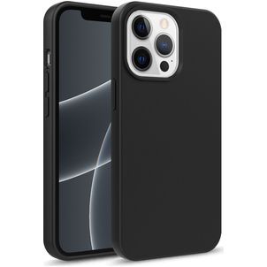 Mobigear Bio iPhone 14 Pro Hülle Umweltfreundliches Backcover - Schwarz