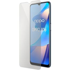 Mobiparts Regular OPPO A16 Panzerglas Gehärtetes Glas Displayschutz