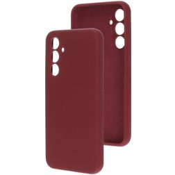 Mobiparts Samsung Galaxy A54 Silikon Hülle Backcover - Plum Red