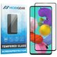 Mobigear Premium Samsung Galaxy A51 Panzerglas Gehärtetes Glas Displayschutz - Hüllenfreundlich - Schwarz