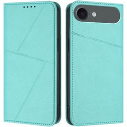 Mobigear Frosted Flip iPhone Air Hülle Klapphülle Geldbörse - Blau