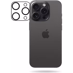 Mobilize iPhone 15 Pro Panzerglas Gehärtetes Glas Kamera Schutz - Hüllenfreundlich