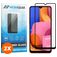 Mobigear Premium Samsung Galaxy A20s Panzerglas Displayschutz - Hüllenfreundlich - Schwarz (2er Pack)
