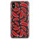 Mobigear Design iPhone XS Max Hülle Flexibles TPU Backcover - Wassermelone