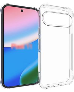 Mobigear Cushion Durchsichtig Google Pixel 11 Hülle Flexibles TPU Backcover - Transparent