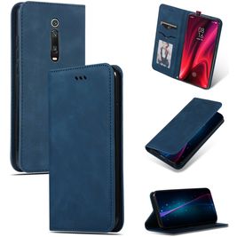 Mobigear Retro Slim Xiaomi Mi 9T Hülle Klapphülle Geldbörse - Blau
