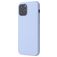 Mobigear Rubber Touch iPhone 12 Mini Silikon Hülle Backcover - Blau