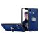 Mobigear Armor Ring HONOR Play Hülle Hardcase Backcover Stoßfest mit Ringhalter - Blau