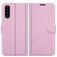 Mobigear Classic Sony Xperia 10 III Hülle Klapphülle Geldbörse - Pink