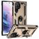 Mobigear Armor Ring Samsung Galaxy S23 Ultra Hülle Hardcase Backcover Stoßfest mit Ringhalter - Gold