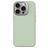 Decoded Stacks iPhone 16 Pro Silikon MagSafe Hülle Backcover - Mist Green