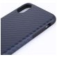 Mobigear Racing iPhone XS Hülle Flexibles TPU Backcover - Blau