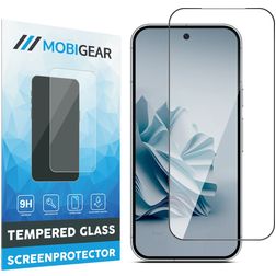 Mobigear Premium Google Pixel 9 Pro XL Panzerglas Gehärtetes Glas Displayschutz - Hüllenfreundlich - Schwarz