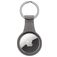 Xccess Keychain Apple AirTag Hülle Flexibles Silikon Schlüsselanhänger - Schwarz