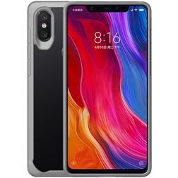 Mobigear Crystal Xiaomi Mi 8 SE Hülle Hardcase Backcover - Transparent / Grau