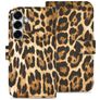 My Style Flex Wallet Samsung Galaxy S25 Plus Hülle Klapphülle Geldbörse - Wild Leopard