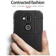 Mobigear Rugged Shield Nokia 8.1 Hülle Flexibles TPU Backcover Stoßfest - Dunkelblau