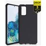 ITSkins SpectrumSolid Samsung Galaxy S20 Plus Hülle Flexibles TPU Backcover Stoßfest - Plain Black