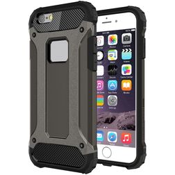 Mobigear Outdoor iPhone 6s Hülle Hardcase Backcover Stoßfest - Schwarz