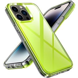 Mobigear Crystal iPhone 14 Pro Hülle Hardcase Backcover - Grün