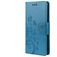 Mobigear Flowers Xiaomi Redmi Note 10 5G Klapphülle Portemonnaie - Blau