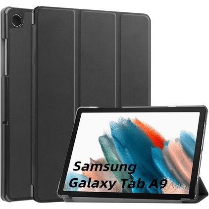 Mobigear Tri-Fold Samsung Galaxy Tab A9 (2023) Hülle Klapphülle - Schwarz