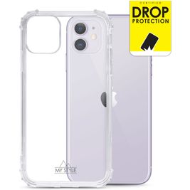My Style Protective Flex Durchsichtig iPhone 11 Hülle Flexibles TPU Backcover Stoßfest - Transparent