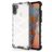 Mobigear Honeycomb Durchsichtig Samsung Galaxy A11 Hülle Hardcase Backcover Stoßfest - Transparent