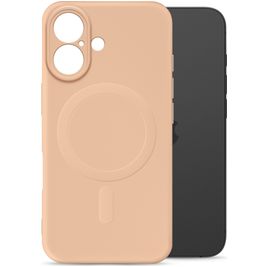 My Style Protective Flex iPhone 16 MagSafe Hülle Flexibles TPU Backcover - Soft Pink