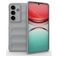 Mobigear Bumpy Samsung Galaxy S26 Hülle Flexibles TPU Backcover - Grau