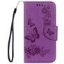 Mobigear Butterfly Samsung Galaxy S8 Hülle Klapphülle Geldbörse - Lila
