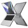 Mobigear Shockproof MacBook Pro 14 Zoll (2021-2026) Hardcase Hülle MacBook Case - Grau - Model A2442 / A2779 / A2918 / A2992 / A3401 / A3112 / A3434 / A3427 / A3426