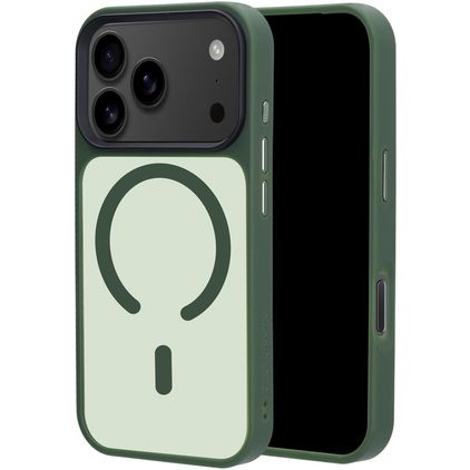 Mobiparts Hardcover iPhone 18 Pro MagSafe Hülle Hardcase Backcover - Satin Green