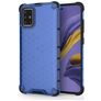 Mobigear Honeycomb Samsung Galaxy A51 Hülle Hardcase Backcover Stoßfest - Blau