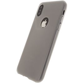 Mobilize Gelly iPhone XS Hülle Flexibles TPU Backcover - Weiß