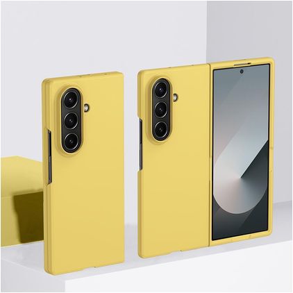 Mobigear Colors Samsung Galaxy Z Fold 7 Hülle Hardcase Backcover - Gelb